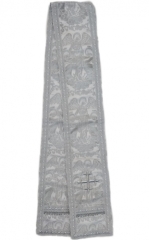 Закладка парча белая 