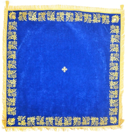 Накидка "Колос", з дорогою бахрамою