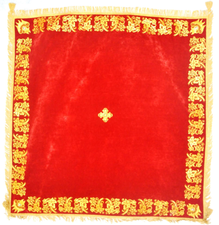 Накидка "Колос", з дорогою бахрамою