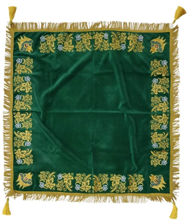 Накидка "Колос", з дорогою бахрамою