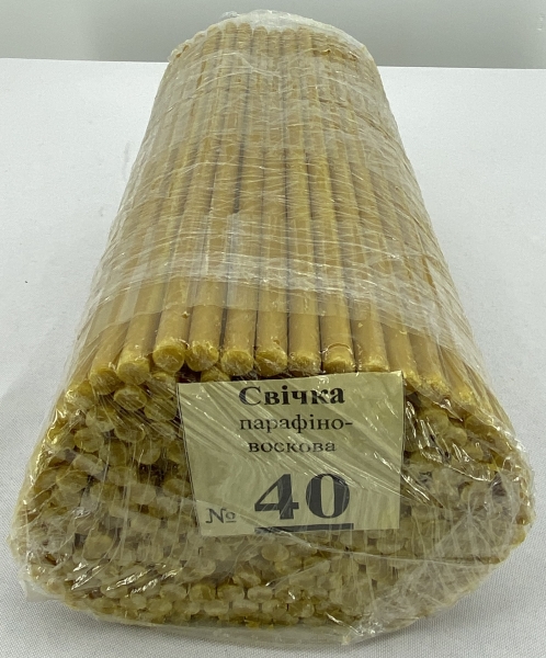 Свечи полувосковые