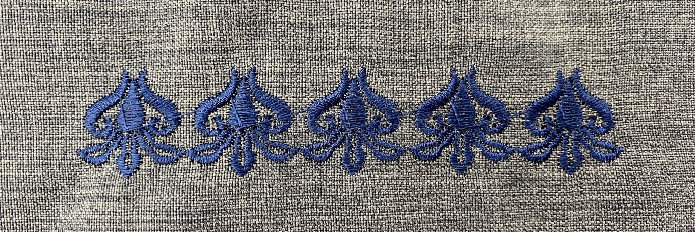 Ряса з вишивкою, тканина кошибо