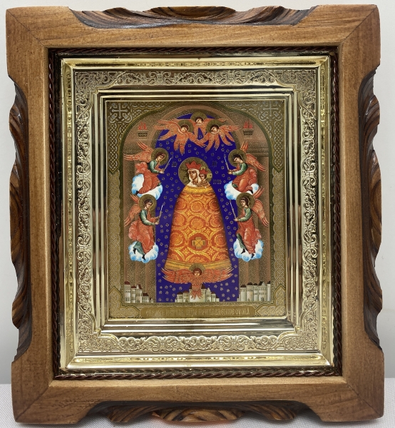 Ікона Богородиці "Подавниця Розуму" 19х17см