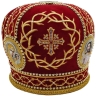 Митра "Терновый венец" красная