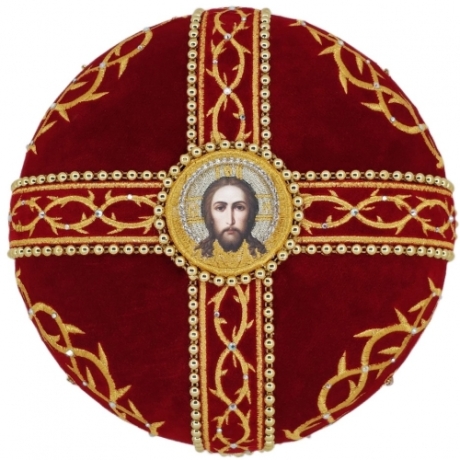 Митра "Терновый венец" красная