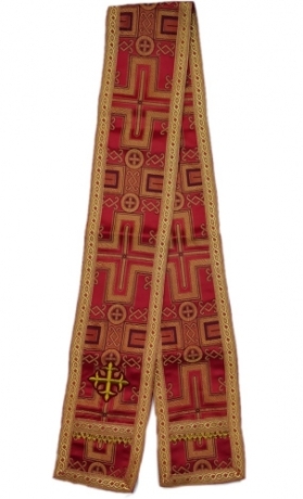 Закладка парча Червона