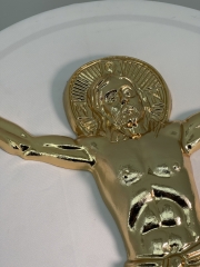 Розп'яття Ісуса Христа 65х45 (латунь) 5 кг