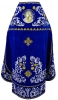Облачение священника, вышитое на бархате, вишивка "Роза" с вишитим галуном
