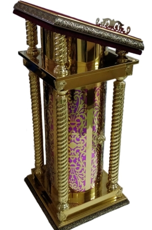 Аналой  боковой четырехгранный 45х45 Х855