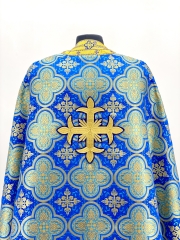 Облачение священника Греческий крой, парчевая ткань, с пришивным галуном