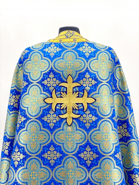 Облачение священника Греческий крой, парчевая ткань, с пришивным галуном