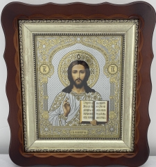 Ікони &quot;Вінчальна пара&quot; ((літ куп. квітка)) кор. без пат.) 27х24см