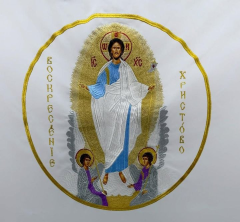 Катапетасма з іконою "Воскресіння Господнє" 250х150см