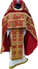 Облачення священника комбіноване з парчі, з вишитим опліччям, Вишивка &quot;Нова вишивка&quot;