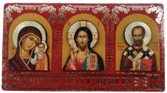 Автомобільний трійник, об'ємний (Візантія) 11х6см