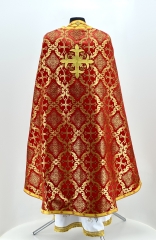 Облачение священника Греческий крой, парчевая ткань, с пришивным галуном