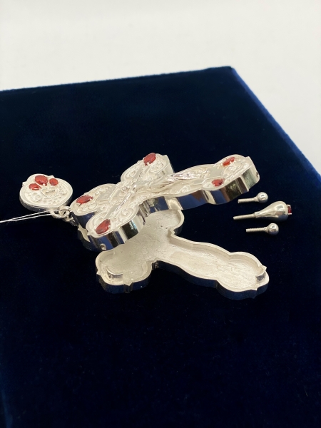 Хрест наперстний - мощовик (срібло)