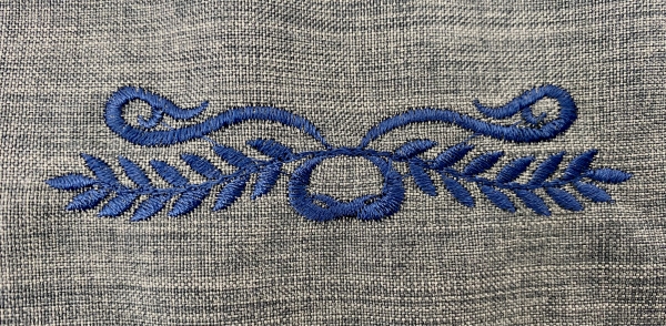 Ряса з вишивкою, тканина тіар