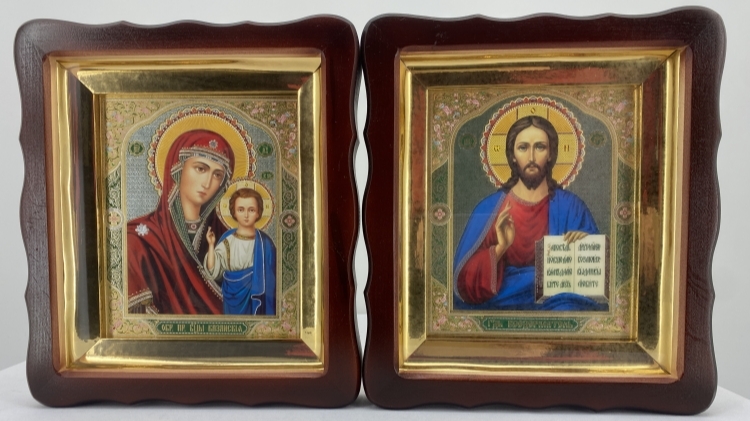 Ікони "Вінчальна пара" №11 26х23см
