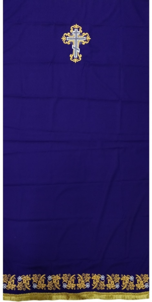 Катапетасма з хрестом і вишивкою "Колос"