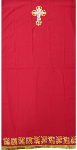 Катапетасма з хрестом і вишивкою "Колос"