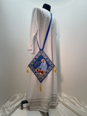 Палиця вишита з іконою "Успіння Пресвятої Богородиці"