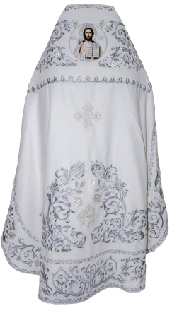 Облачення священника, вишите на оксамиті, вишивка "Троянда" з вишитим галуном