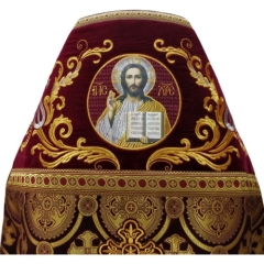 Облачення священника комбіноване з парчі &quot;Києвский хрест&quot;, з вишитим опліччям, Вишивка &quot;Нова вишивка&quot;