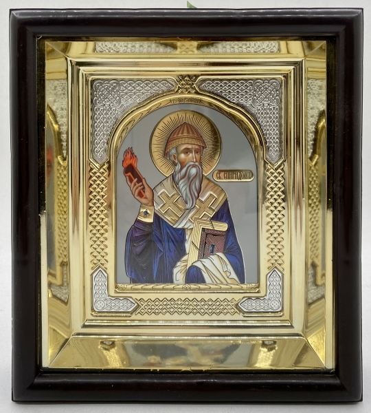 Икона свящ. Спиридон Тримифунтский