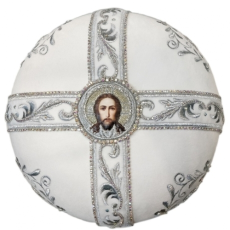 Митра  "Малый цветок"  белая