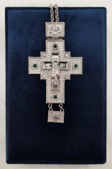 Хрест наперстний 15,5х8см (покриття нікель)