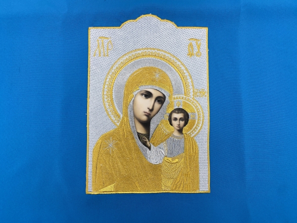 Катапетасма з іконою Богородиці