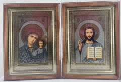 Ікони &quot;вінчальна пара&quot; біл. рам. 38х28см 