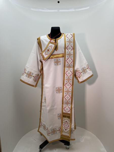 Стихар дияконський вишивка "Вишиванка"