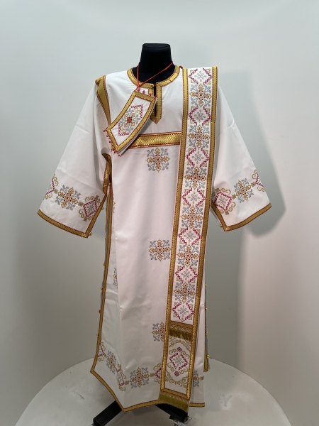 Стихар дияконський вишивка "Вишиванка"