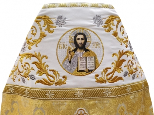 Облачение священника комбинированное из парчи
