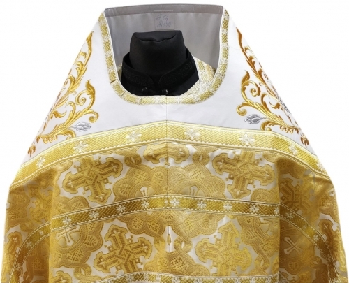 Облачение священника комбинированное из парчи