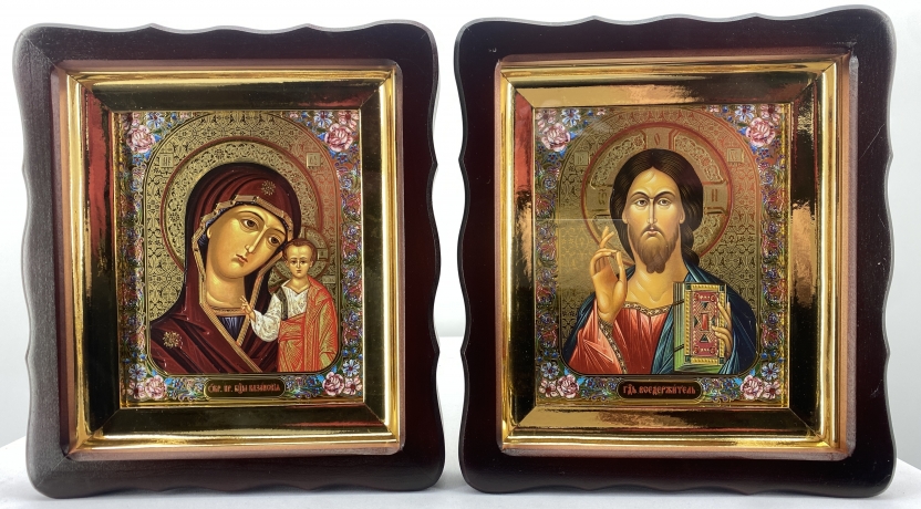 Ікони "Вінчальна пара" №24 26х23см