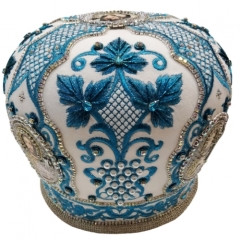 Митра "Узор" белая