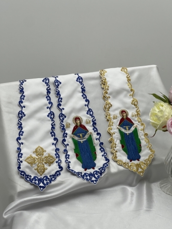 Закладка з іконою "Покров Пресвятої Богородиці"