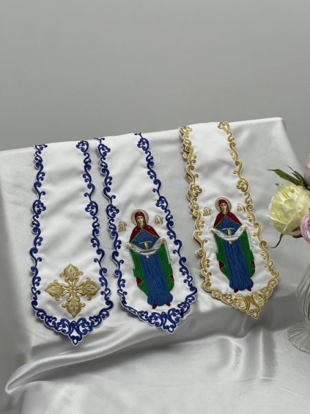 Закладка з іконою "Покров Пресвятої Богородиці"