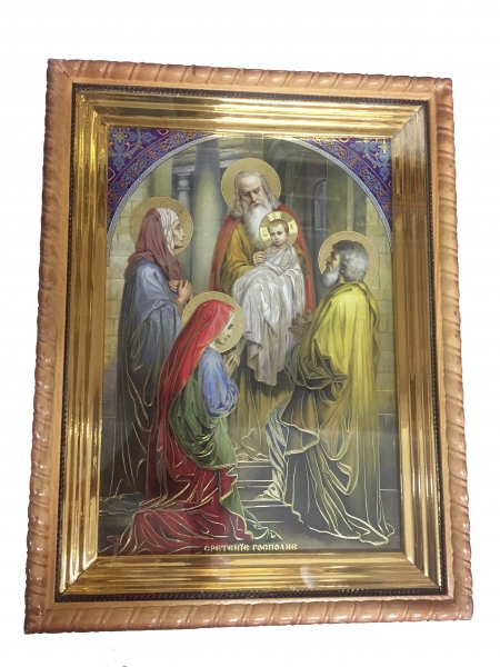 Икона Стретение Господне 32х42