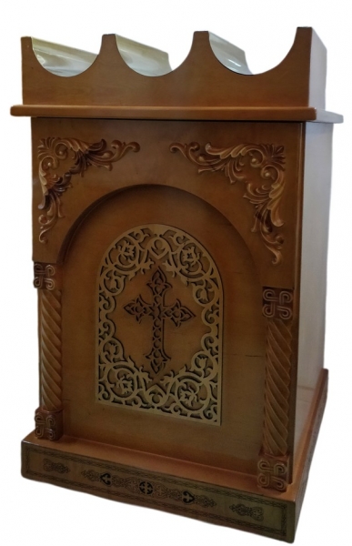Аналой для свечной лавки деревянный
