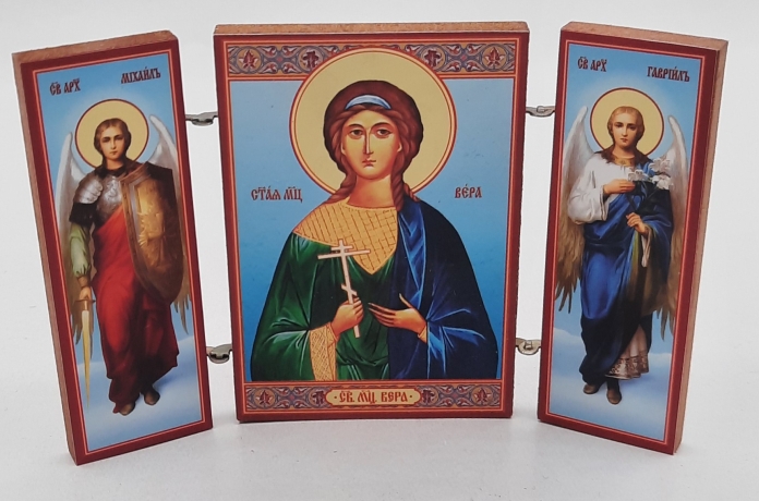 Складень свт. муч. Віра