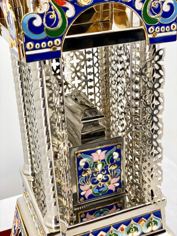 Даросховниця №2 (нікель + емаль) ковпак 86х27см, даросховниця 60х17,5