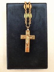 Хрест наперстний 9,5х5см, (позолота)