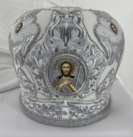 Митра  "Херувим"  белая