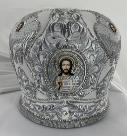 Митра  "Херувим"  белая