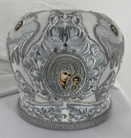 Митра  "Херувим"  белая