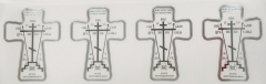 Крест-наклейка на освящения дома(крест)